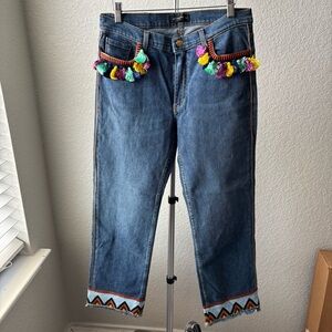 ETRO Embroidered Women’s Jeans